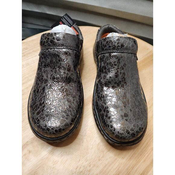 Clarks Pro Women's Work Clogs – Slip-Resistant, Size 7, Gunmetal, NIB - Picture 8 of 11